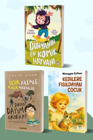 Dünyanın En Komik Hayvanı/Caner Sarıoğlu - Dikkat Dayım Çıkabilir/Salih Uyan - Kedilere Fısıldayan Çocuk/Müzeyyen Çetiner