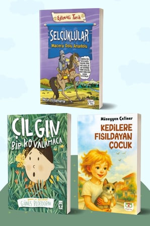 Selçuklular Macera Dolu Anadolu/Metin Özdamarlar - Çılgın Bir Kovalamaca/Güneş Bloedorn - Kedilere Fısıldayan Çocuk/Müzeyyen Çetiner