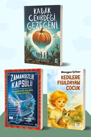 Kabak Çekirdeği Gezegeni/Talip Kurşun - Zamansızlık Kapsülü/Ömer Faruk Paksu - Kedilere Fısıldayan Çocuk/Müzeyyen Çetiner