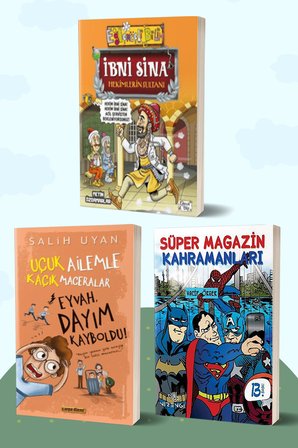 İbni Sina Hekimlerin Sultanı/Metin Özdamarlar - Eyvah, Dayım Kayboldu!/Salih Uyan - Süper Magazin Kahramanları/Vacip Örger
