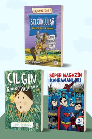 Selçuklular Macera Dolu Anadolu/Metin Özdamarlar - Çılgın Bir Kovalamaca/Güneş Bloedorn - Süper Magazin Kahramanları/Vacip Örger
