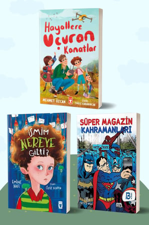 Hayallere Uçuran Kanatlar/Mehmet Özcan - İsmim Nereye Gitti?/Emine Arlı - Süper Magazin Kahramanları/Vacip Örger