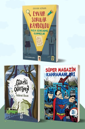 Eyvah! Sorular Kayboldu/Orhan Kenan - Gizemli Öğretmen/Mehmet Özcan - Süper Magazin Kahramanları/Vacip Örger