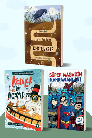 Eski Dostum Kertenkele/Emine Arlı - Bu Kediler Bir Acayip/Nehir Aydın Gökduman - Süper Magazin Kahramanları/Vacip Örger