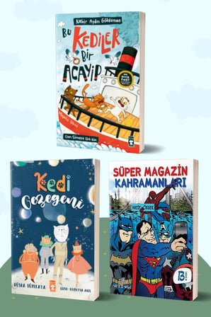 Bu Kediler Bir Acayip/Nehir Aydın Gökduman - Kedi Gezegeni/Büşra Tümkaya - Süper Magazin Kahramanları/Vacip Örger
