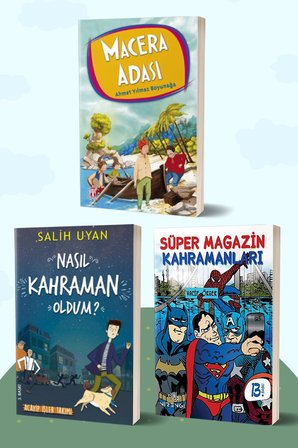Macera Adası/Ahmet Yılmaz Boyunağa - Nasıl Kahraman Oldum?/Salih Uyan - Süper Magazin Kahramanları/Vacip Örger