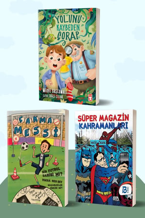 Yolunu Kaybeden Çorap/Merve Başcumalı - Çakma Messi/Serdar Ergün - Süper Magazin Kahramanları/Vacip Örger