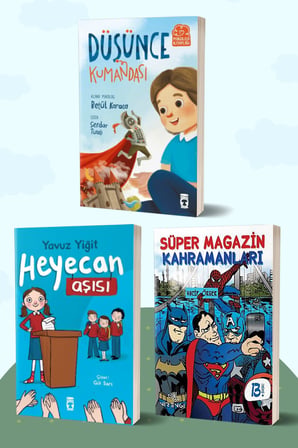 Düşünce Kumandası/Betül Karaca - Heyecan Aşısı/Yavuz Yiğit - Süper Magazin Kahramanları/Vacip Örger