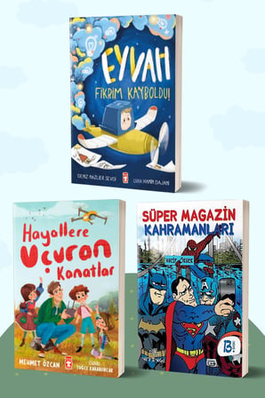 Eyvah Fikrim Kayboldu/Deniz Sevdi - Hayallere Uçuran Kanatlar/Mehmet Özcan - Süper Magazin Kahramanları/Vacip Örger
