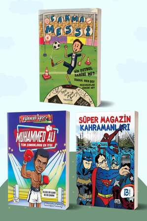 Çakma Messi/Serdar Ergün - Muhammed Ali Tüm Zamanların En İyisi/Hüseyin Keleş - Süper Magazin Kahramanları/Vacip Örger