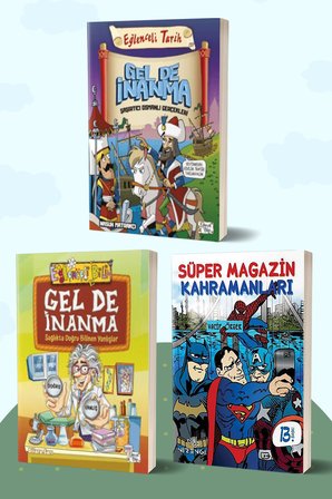 Şaşırtıcı Osmanlı Gerçekleri Eğlenceli Tarih/Nasuh Matrakçı - Sağlıkta Doğru Bilinen Yanlışlar/Dilara Sarı - Süper Magazin Kahramanları/Vacip Örger