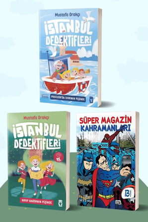 İstanbul Dedektifleri 3 Profesör’ün Sırrının Peşinde - İstanbul Dedektifleri Kayıp Haritanın Peşinde/Mustafa Orakçı - Süper Magazin Kahramanları/Vacip Örger