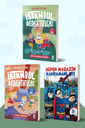 İstanbul Dedektifleri Kayıp Haritanın Peşinde - İstanbul Dedektifleri 4 Tehlike Peşimizde/Mustafa Orakçı - Süper Magazin Kahramanları/Vacip Örger