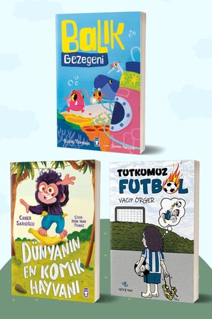 Balık Gezegeni/Büşra Tümkaya - Dünyanın En Komik Hayvanı/Caner Sarıoğlu - Tutkumuz Futbol/Vacip Örger
