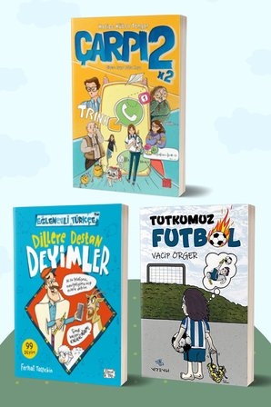 Çarpı 2/Hatice Kübra Tongar - Dillere Destan Deyimler/Ferhat Taştekin - Tutkumuz Futbol/Vacip Örger
