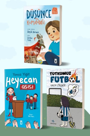 Düşünce Kumandası/Betül Karaca - Heyecan Aşısı/Yavuz Yiğit - Tutkumuz Futbol/Vacip Örger