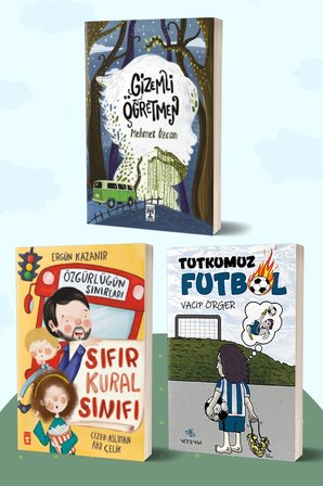 Gizemli Öğretmen/Mehmet Özcan - Sıfır Kural Sınıfı & Özgürlüğün Sınırları/Ergün Kazanır - Tutkumuz Futbol/Vacip Örger