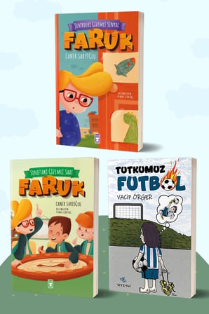 Şehirdeki Gizemli Sinyal Faruk - Sınıftaki Gizemli Saat Faruk/Caner Sarıoğlu - Tutkumuz Futbol/Vacip Örger