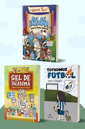 Şaşırtıcı Osmanlı Gerçekleri Eğlenceli Tarih/Nasuh Matrakçı - Sağlıkta Doğru Bilinen Yanlışlar/Dilara Sarı - Tutkumuz Futbol/Vacip Örger