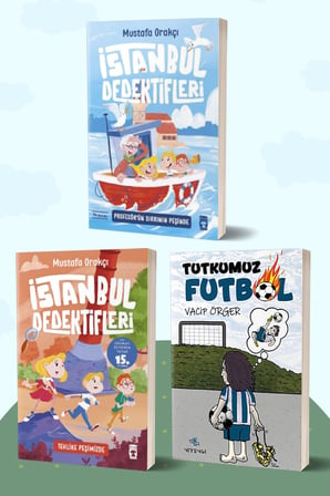 İstanbul Dedektifleri 3 Profesör’ün Sırrının Peşinde - İstanbul Dedektifleri 4 Tehlike Peşimizde/Mustafa Orakçı - Tutkumuz Futbol/Vacip Örger