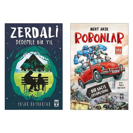 Zerdali Dedemle Bir Yıl - Robonlar Bir Kaçış Operasyonu 2 Kitap