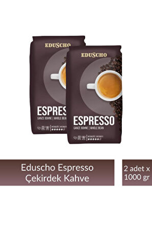 Eduscho Professional Espresso Çekirdek 1 KG x 2 Adet