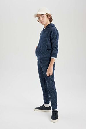 DeFacto Erkek Çocuk Beli Bağcıklı Lastikli Paça Cepli Jogger Eşofman Altı B8915A823CWIN232