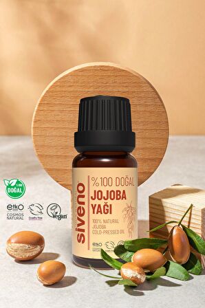 Siveno %100 Doğal Jojoba Yağı Soğuk Sıkım 10 ml