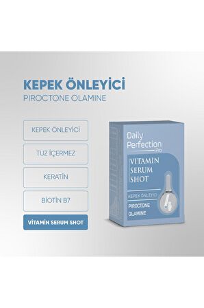 Vitamin Serum Shot No:4 Kepek Önleyici 2x6 ml