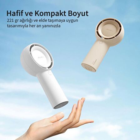 Jisulife Handheld Fan Life5 Plus El Fanı 4000mah