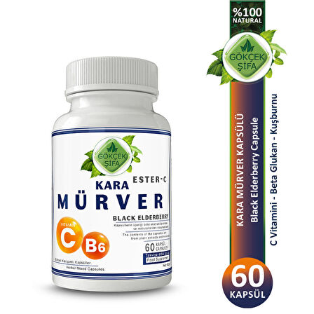 Kara Mürver Kapsül (Black Elderberry Capsule)