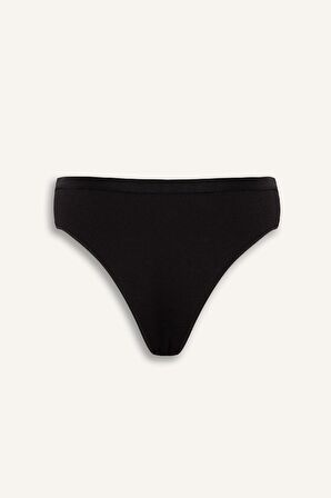 DeFacto Ribana 3'lü Paketli Slip Külot-Fall in Love E4216AX25SPBK81