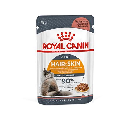 Royal Canin Hair&Skin Tüy ve Deri Sağlığı için Yaş Kedi Maması 85g