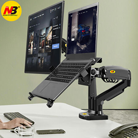 Nb Fp-2 Laptop Stand Aparatı 10-17inç-siyah Uyumlu