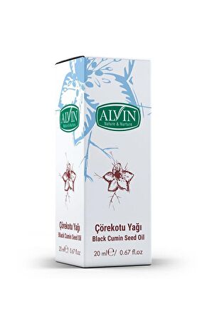 Çörekotu Yağı (Çörek Otu Yağı), Soğuk Sıkım, %100 Saf Ve Doğal, 20 ml