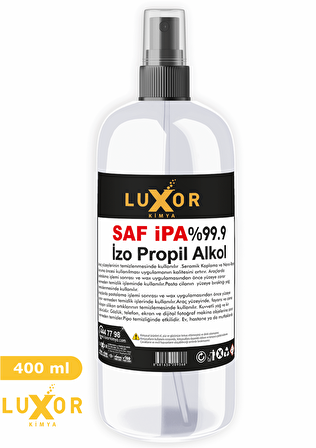 Luxor Kimya Saf İpa %99.9 İzopropil Alkol 400 Ml