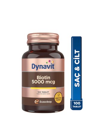Eczacıbaşı Dynavit Biotin 5000 mcg Takviye Edici Gıda 100 Tablet