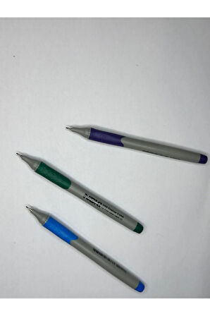 Fineliner Keçeli Kalem 0,4 mm (1 Adet Mavi+ 1 Adet Mor + 1 Adet Yeşil)