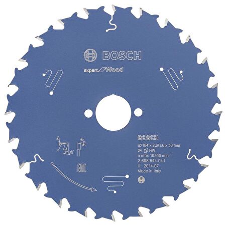 DAİRE TESTERE - EXPERT FOR WOOD 184*30 MM 24 DİŞ