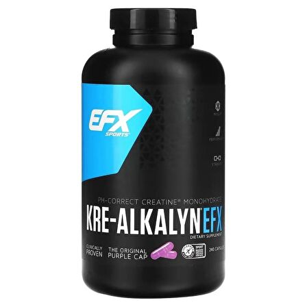 EFX Kre-Alkalyn Creatine 240 KAPSÜL