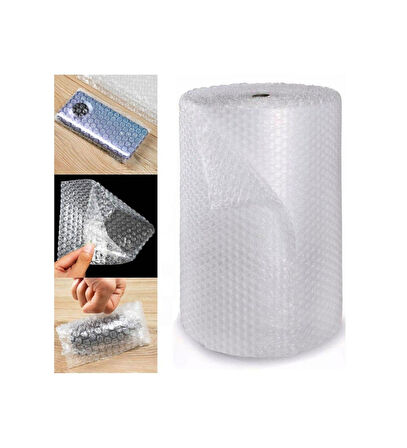 Ambalaj Balonlu Naylon Pat Pat Havalı Naylon Kargo Naylonu 100 cm 1 Metre