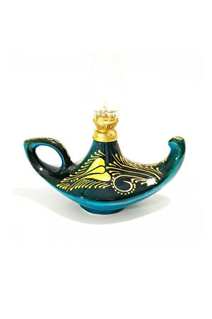 Alladdin Gaz Lambası Altın Yaldızlı Renk