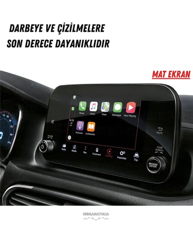 Fıat Egea Urban 2024 Navigasyon ve Multimedya Uyumlu Mat Ekran Koruyucu
