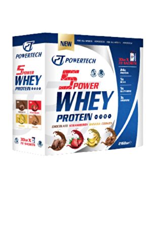 5 Power Whey Protein Tozu 30 Gr X 72 Saşe 2160 Gr