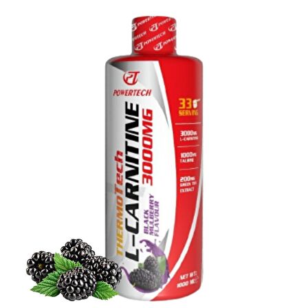 Thermotech L Carnitine 1000 ml Karadut Aromalı