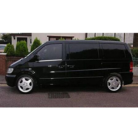 Mercedes Vito Krom Cam Çıtası (2Parça) 1998-2004 Arası P.Çelik