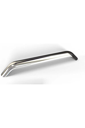 Eko Kumru Alüminyum Metal Lüks Modern Mobilya Çekmece Mutfak Dolabı Kulpu Krom 192mm (10 Adet)
