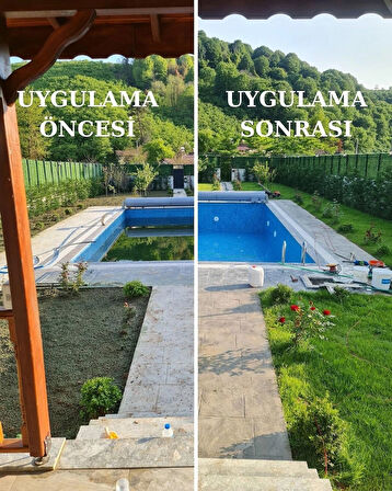 PÜSKÜRTME ÇİM DÖKME 1 M2