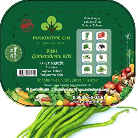 PÜSKÜRTME ÇİM BİBER SEBZE KİTİ