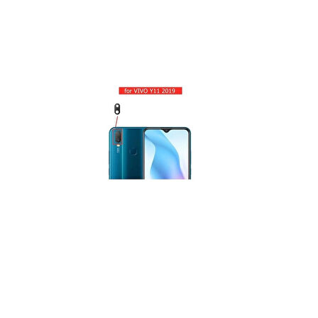 Vivo Y11 2019 İle Uyumlu Kamera Camı